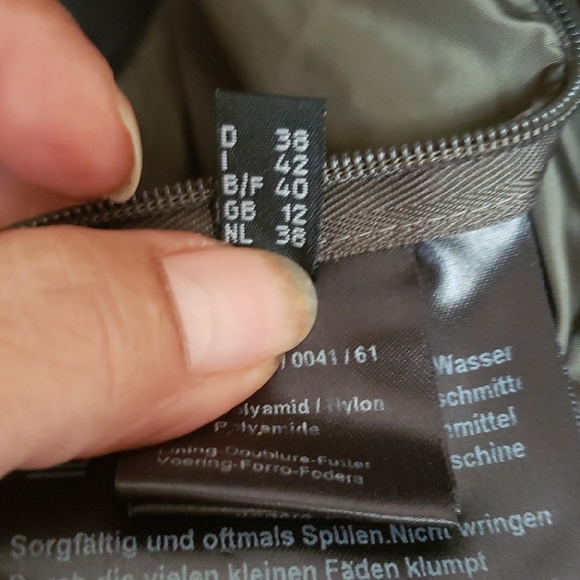 FUCHS SCHMITT DAUNE UNISEX Olive Puffer Vest.ZISE M. - Picture 7 of 8